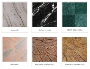 Different Types Of Marble